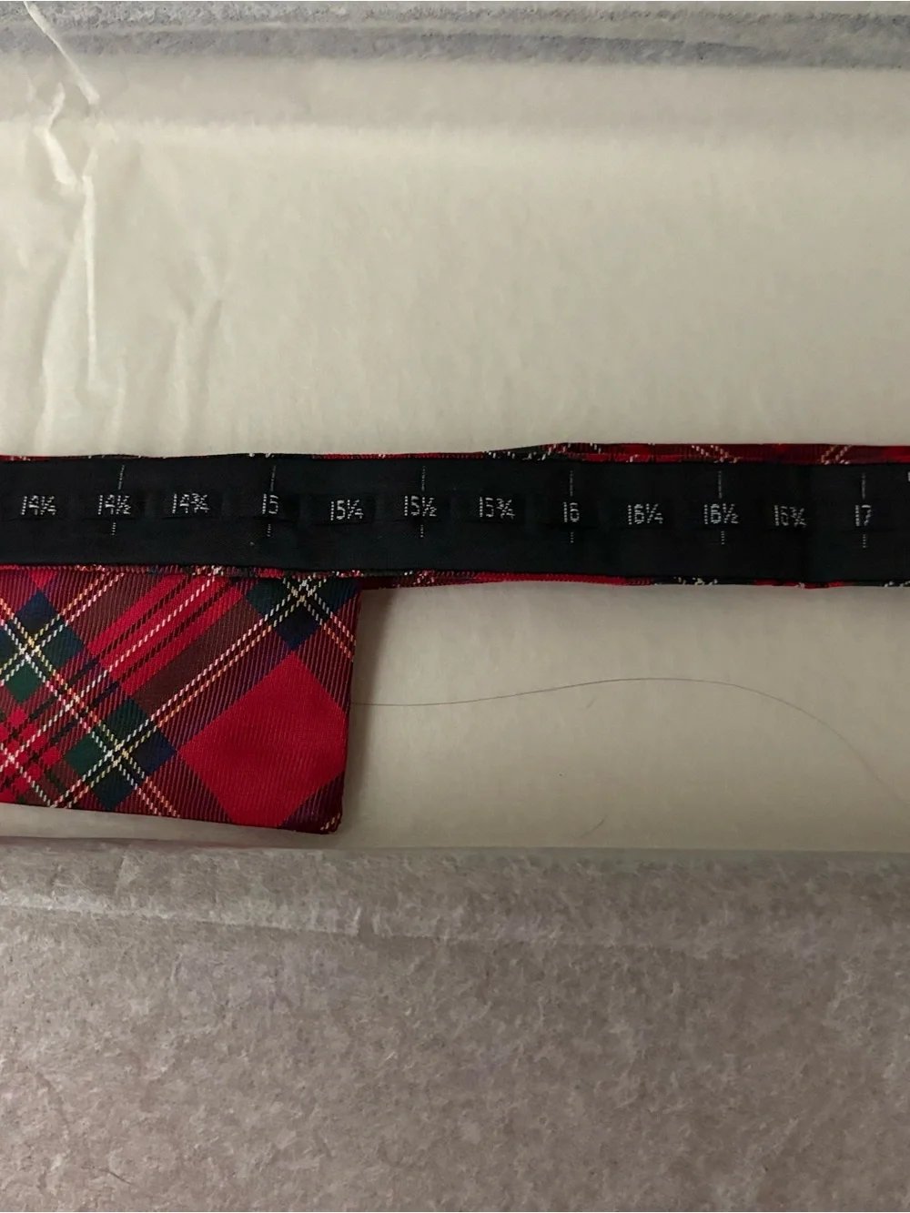 Brooks Brothers Red Tartan Plaid Tie and Cummerbund Set